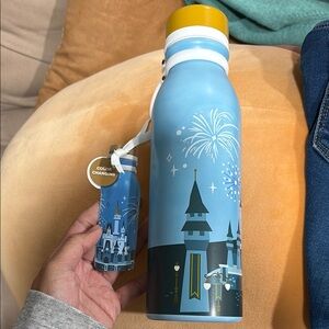 Hallmark Disney light Blue and Yellow Insulated Water Bottle